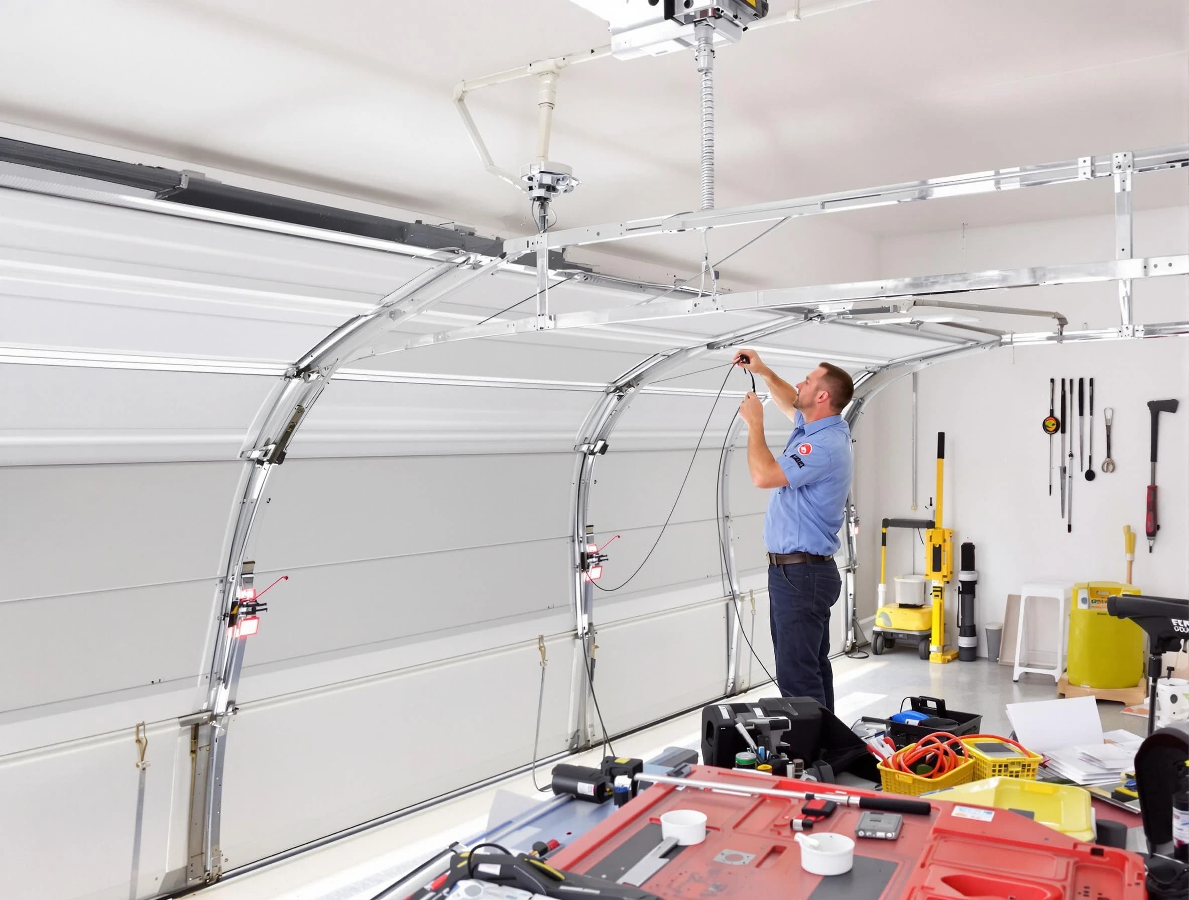 Garage door cable repair service by Dracut Garage Door Repair in Dracut