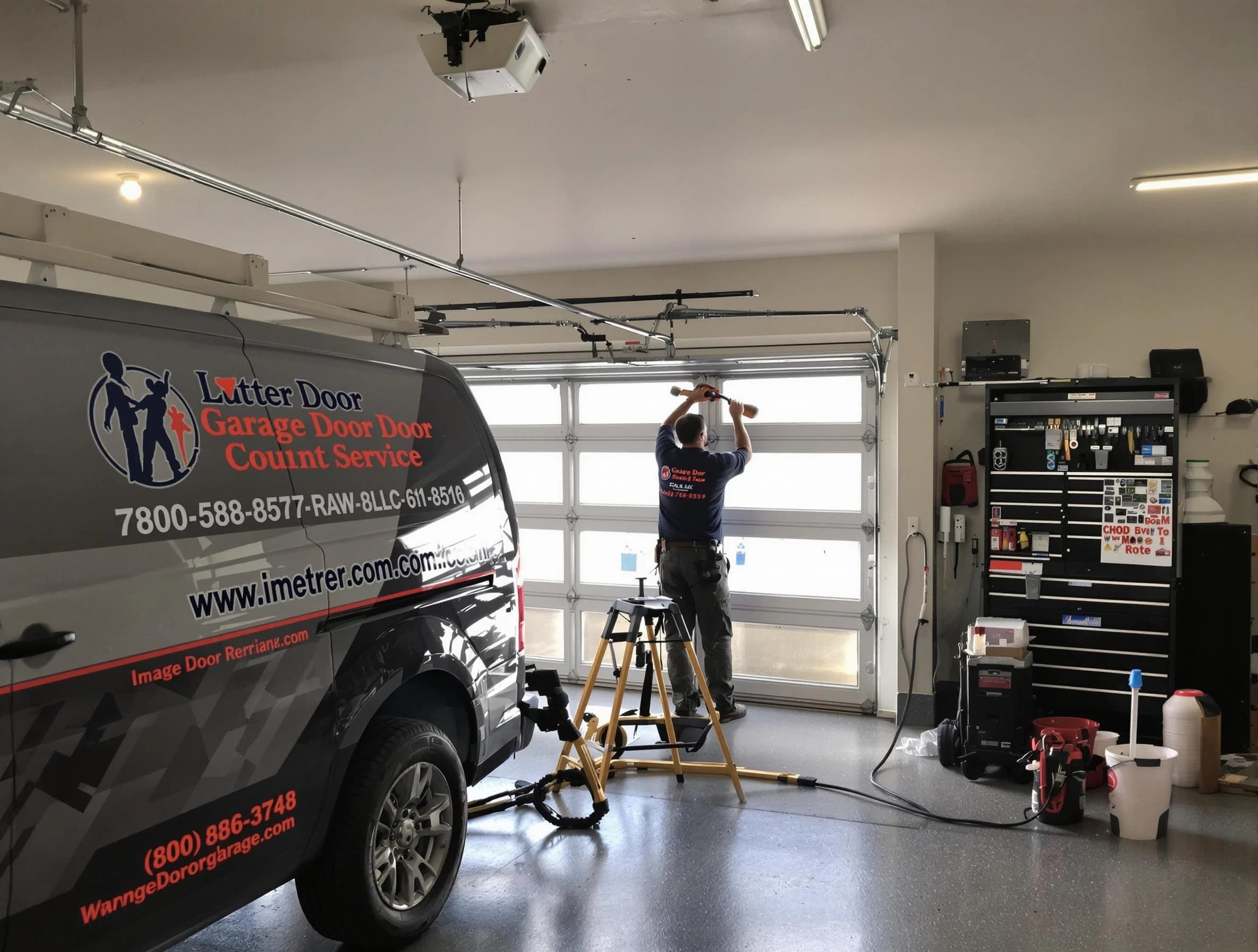 Dracut Garage Door Repair rapid response team performing same-day repair in Dracut