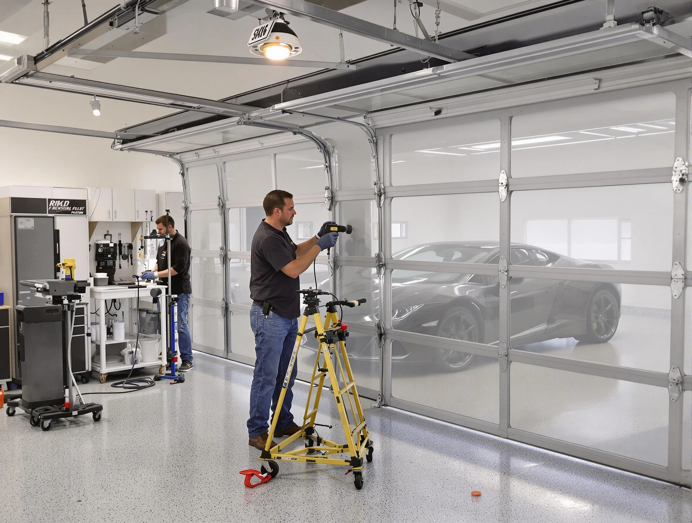 Garage Door Dents Repair in Dracut