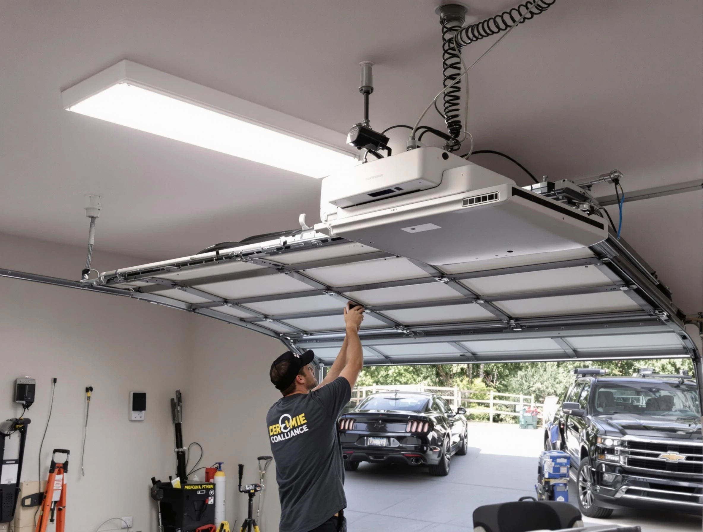 Garage Door Opener Installation in Dracut
