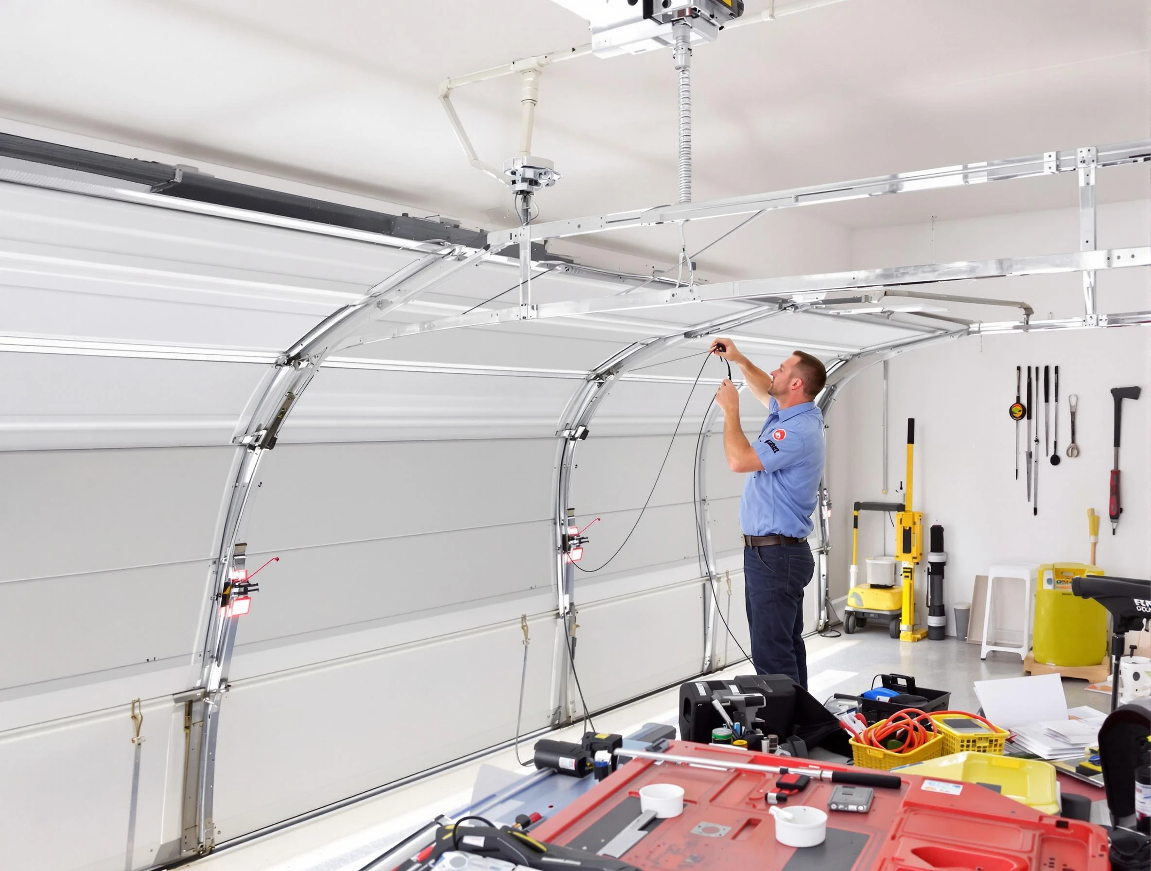 Garage door cable repair service by Dracut Garage Door Repair in Dracut