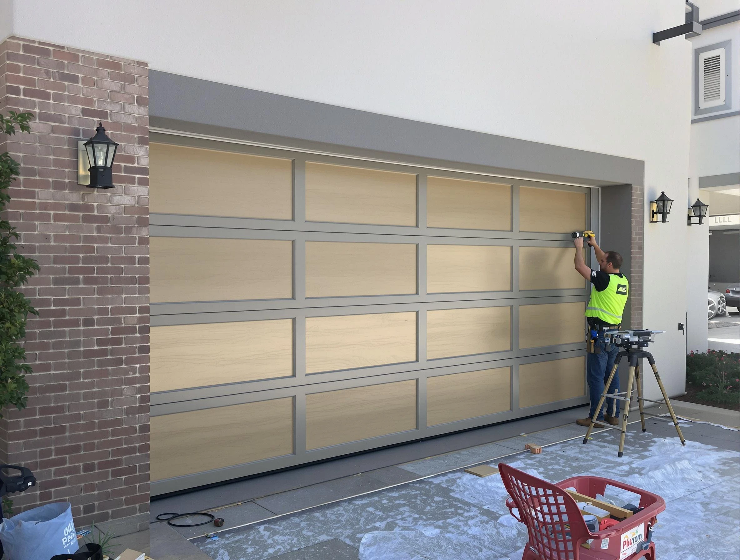 Garage door replacement service by Dracut Garage Door Repair in Dracut