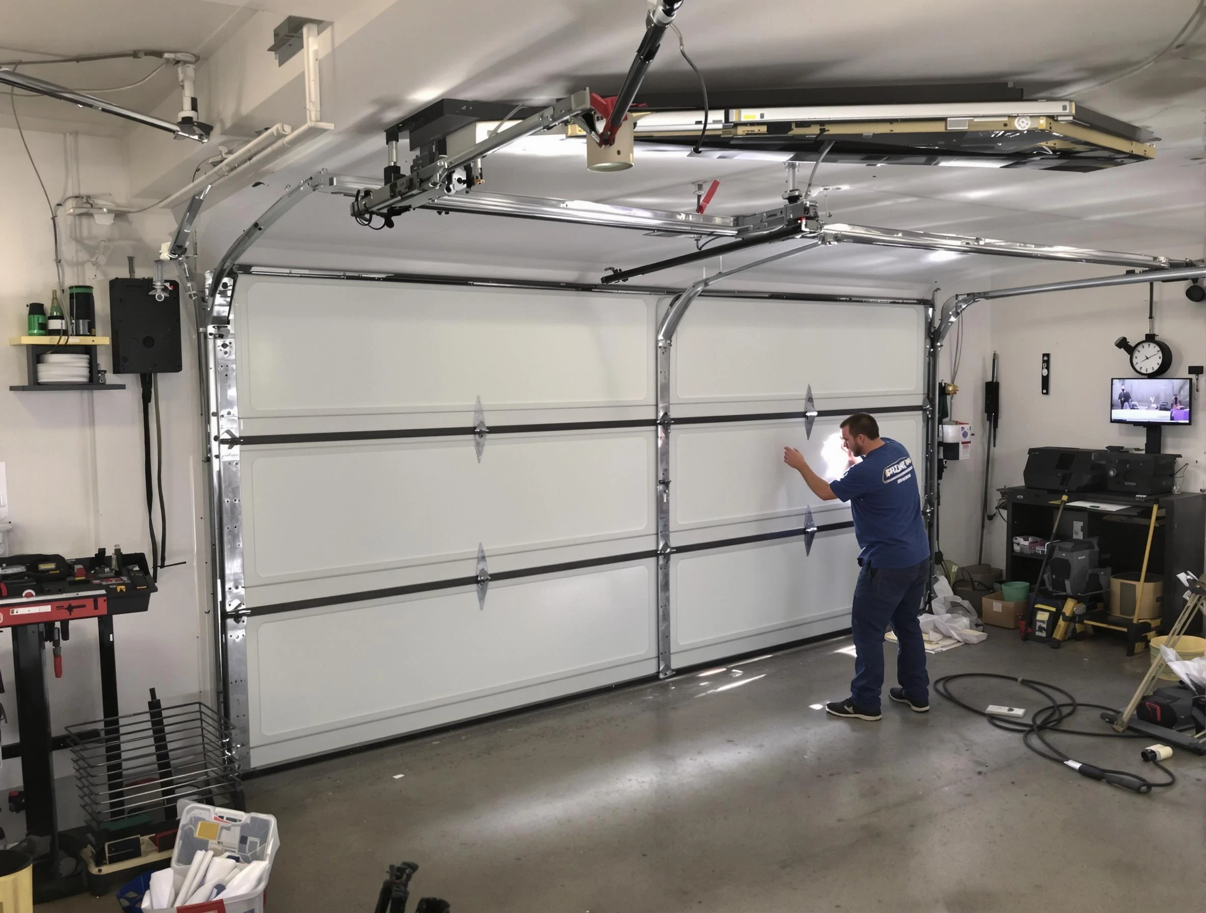 Professional garage door repair service by Dracut Garage Door Repair in Dracut