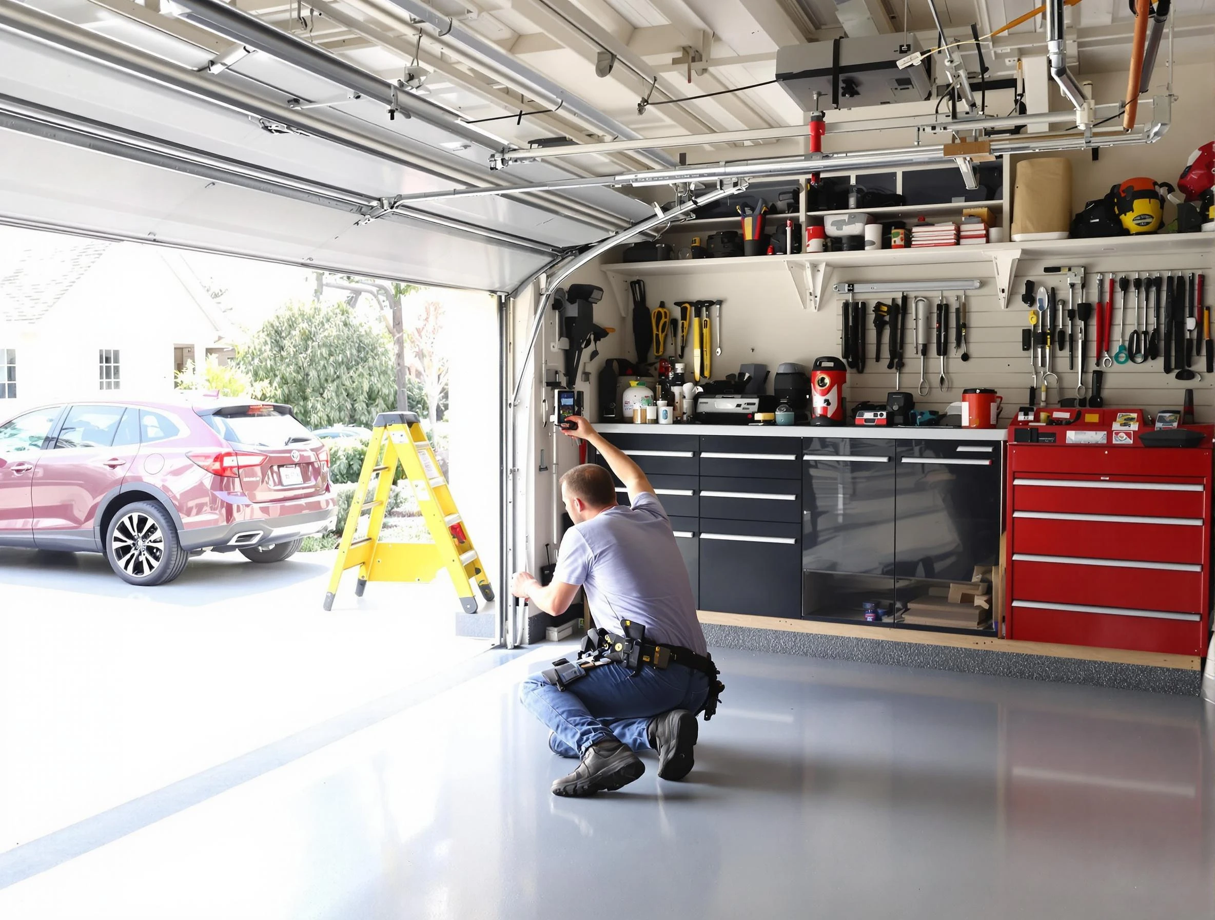 Local garage door repair service by Dracut Garage Door Repair in Dracut