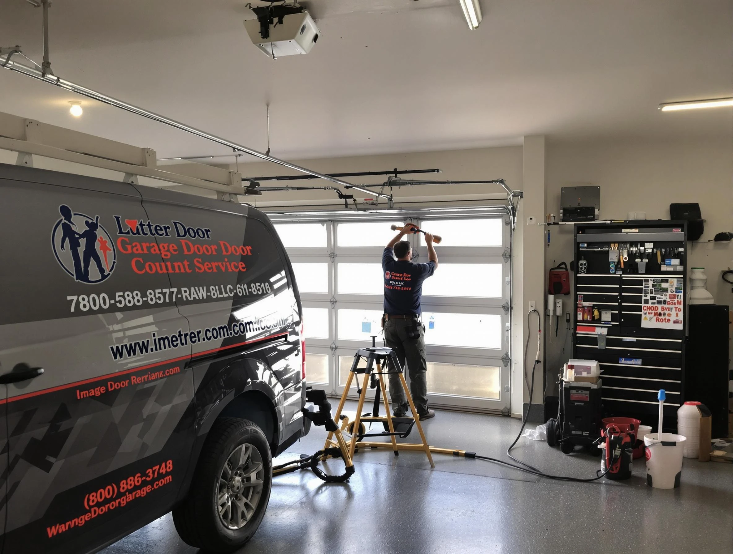 Dracut Garage Door Repair rapid response team performing same-day repair in Dracut
